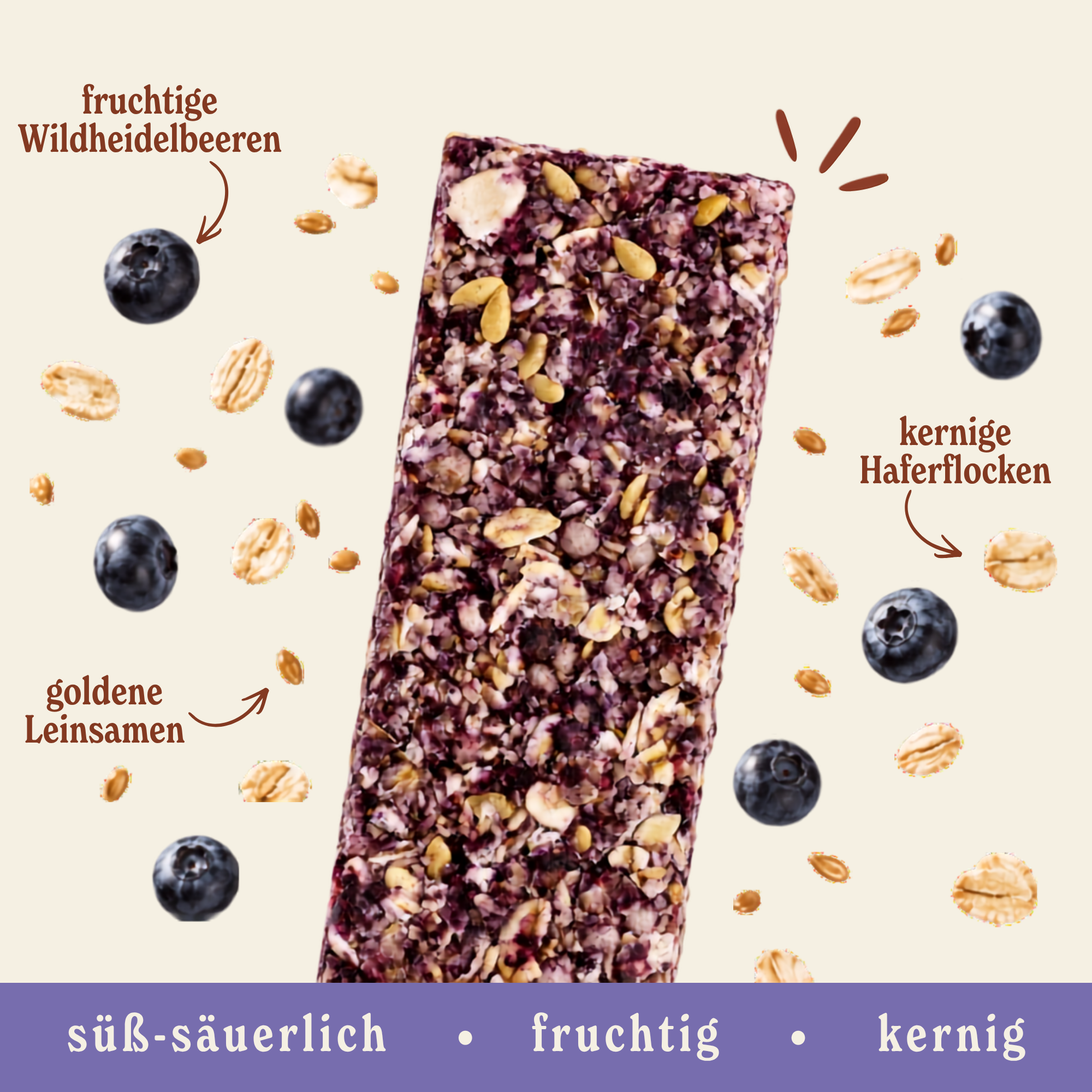 Crunchy Oats Wild Blueberry