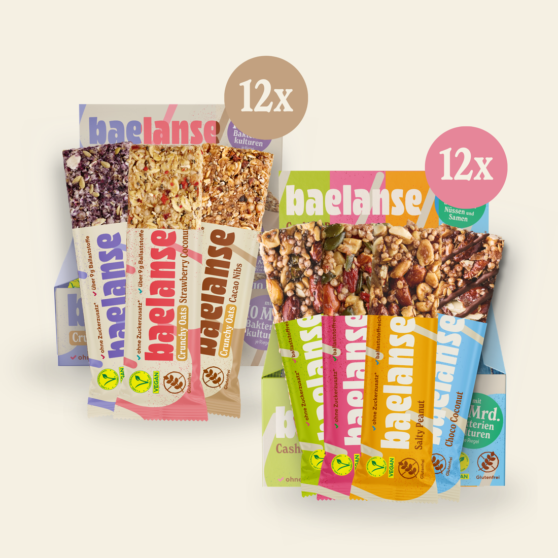 Probier-Bundle: Nuss + Hafer